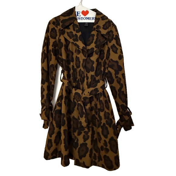 Leopard Print Coat - Picture 1 of 4